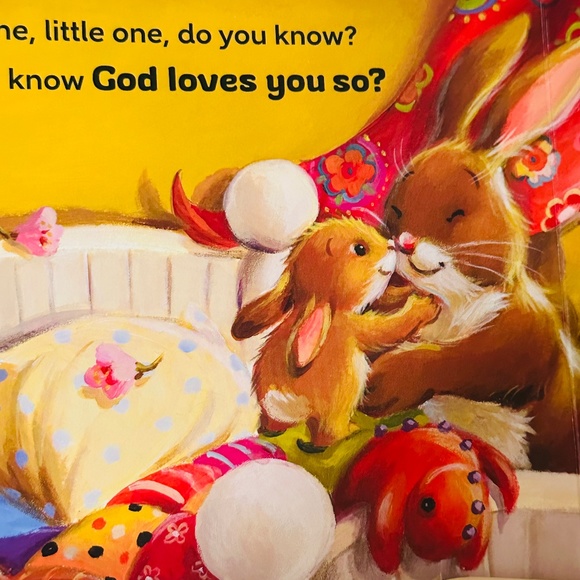 Little One, God Loves You Baby Board Book - Picture 2 of 5